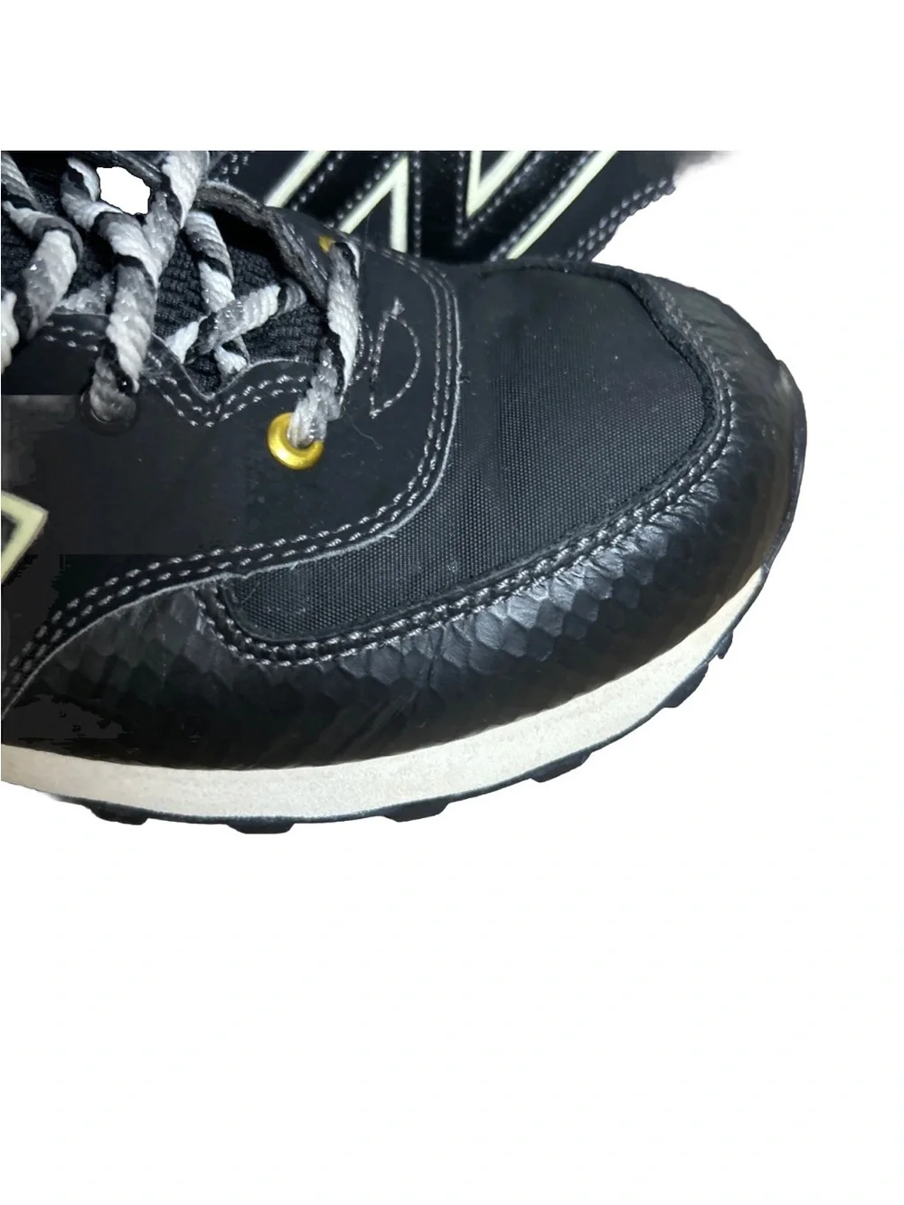 New Balance Shoes-2013 574 Year Of The Snake Black Gold Glow Men’s Size 11.5